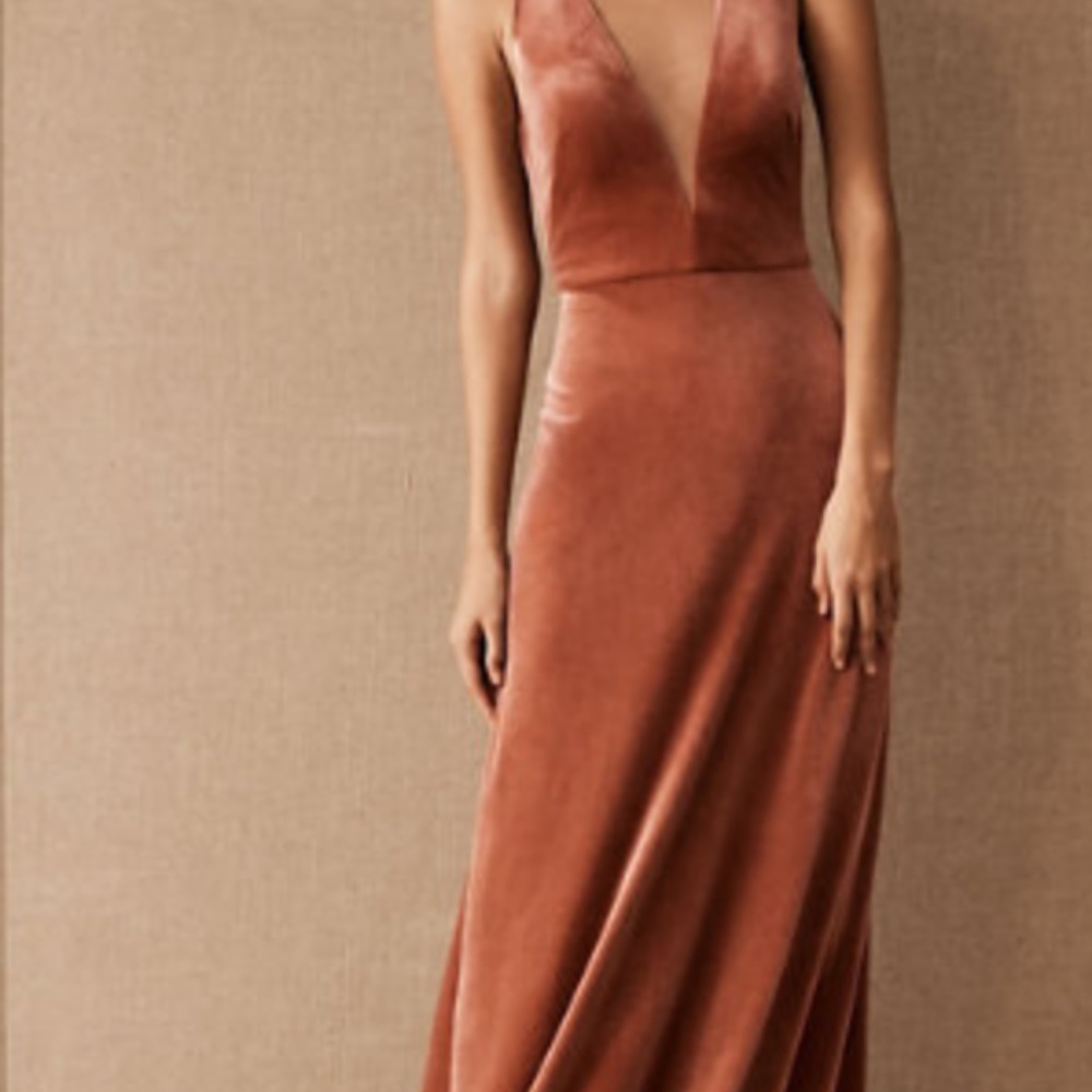 Jenny Yoo Logan Velvet Dress
